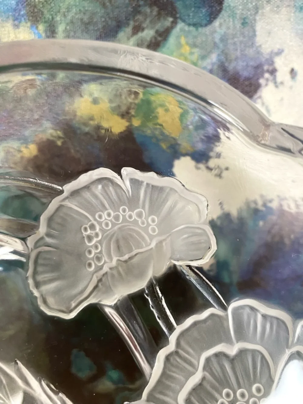 Mikasa Studio Nova Walther Glass Oval Low Bowl Platter - Picture 11 of 12